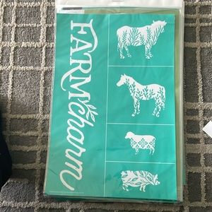 Chalk Couture 12x18 Reusable Stencil